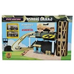 Resim Road Masters İki Katlı Kule Asansörlü Askeri Garaj 