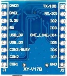 Resim Alkatronik Xy-v17b Mp3 Wav Ses Çalma Modülü Micro Sd 32gb Hafıza Fat16 Fat32 24 Bit 