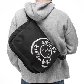 Resim Violon Gothic Baskılı Unisex Postacı Çantası 