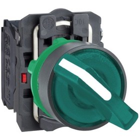 Resim Schneider Xb5ak123m5 Yeşil Işıklı Mandal Buton 1na-1nk 0-1 Aç- N11.1116 