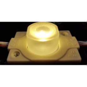 Resim 12 Volt 1.5 Watt Tek Mercekli Modül Led Gün Işığı (10 Adet) 