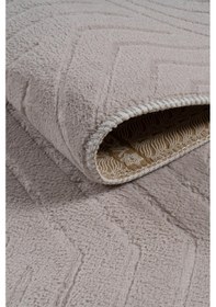 Resim Kaymaz Taban Yıkanabilir Modern Salon Mutfak Oturma Odası Çocuk Odası Halısı 5025 Vizon 