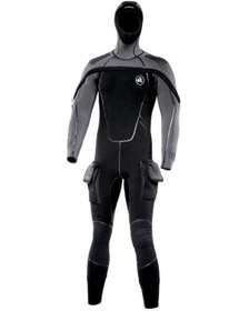 Resim Apeks Thermiq Erkek 8mm Yarı Kuru Dalış Elbisesi 
