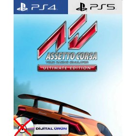 Resim Sony Assetto Corsa Dijital Ürün PS4 PS5 Spor Oyunu Tek Oyuncu Desteği ile Uyumlu 