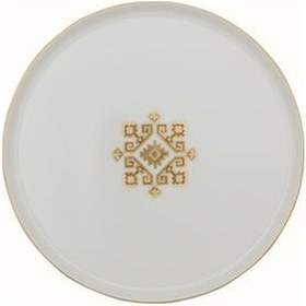 Resim Porland Arabesque Desen1 Düz Tabak 21cm 