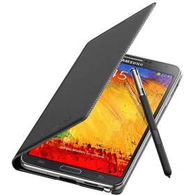 Resim Samsung N9000 Galaxy Note 3 Flip Wallet Kılıf Siyah 