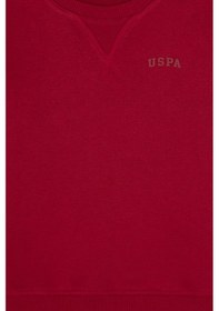 Resim U.s. Polo Assn. Erkek Çocuk Sweatshirt 50313829-vr104 Koyu Frambuaz/dark Raspberry 