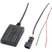 Resim Araba Aux Bluetooth Ses Kablosu + Bmw E39 E46 İçin Mıc 