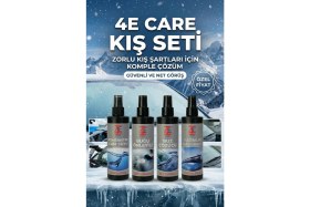 Resim 4E CARE 4+1 Aracım Kışa Hazır Paketi + Buz Kazıyıcı 