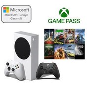 Resim Microsoft RRS-00010 Xbox Series S 512GB SSD Oyun Konsolu Beyaz + 1 Kol Siyah + 1 Yıl Gamepass ( Microsoft Türkiye Garantili ) 