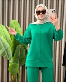 Resim Hugglii Günlük Spor Tesettür Takım 