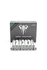 Resim White Elephant 9mm Kömür/lüle Taşı Süpermix Pipo Filtresi (40 ADET) (352455) 