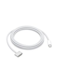 Resim Schitec Usb-c Magsafe 3 Şarj Kablos Örgülü U 2 Metre Apple Uyumlu MacBook Air Pro Gümüş 