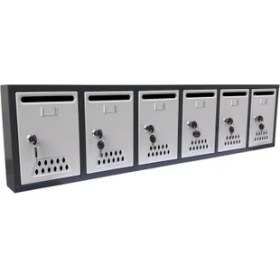 Resim Posta Kutusu 6lı-Antrasit-Gri 