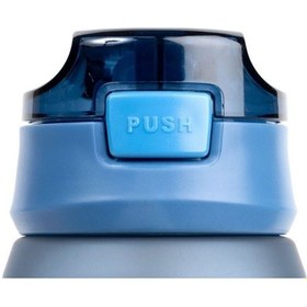 Resim Fagel Fenix Çift Kapaklı Gentian Matte 850 Ml Tritan Su Matarası MAvi 