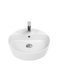 Resim Creavit Loop 45cm Masa Üstü Çanak Lavabo Beyaz Lp146-00cb00e-0000 