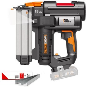 Resim Worx WX842.9 20Volt 15-50mm Profesyonel Şarjlı Çivi Çakma Makinesi + 2700 Adet Yedek Çivi (Akü Dahil 