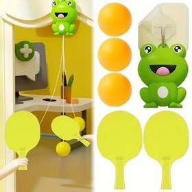 Resim 1 Set Taşınabilir Asılı Mas Satranç ve Ping Pong Eğitimi Ekipmanı ile Görsel Uygulama - ABS Malzeme, Unisex-youth, Yeni Yıl, İşçi Bayramı, Öğretmenler için İdeal 
