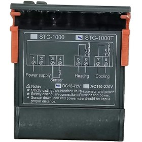 Resim YATE10 Stc-1000t 12v-72v 10a Özel Üretim Dijital Termostat+yedek Prob 
