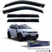 Resim Dacıa Duster 2024 - Kromlu Cam Rüzgarlığı 4lü 
