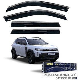 Resim Dacıa Duster 2024 - Kromlu Cam Rüzgarlığı 4lü 