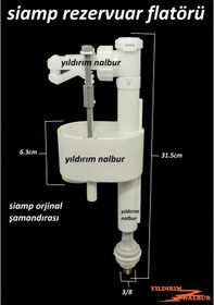 Resim Siamp Flatör Dik Rezervuar İç Takım Şamandıra Kaliteli 
