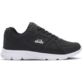 Resim Slazenger PERA Erkek Sneaker Koşu & Yürüyüş Ayakkabısı Siyah / Beyaz 