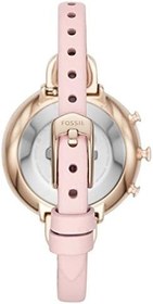 Resim Fossil Hibrit Akıllı Saat - Annette Pembe Deri FTW5023, Pembe 
