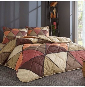 Resim Taç Astra Ranforce Çift Kişilik Yorgan Set Kahverengi 000000001000046106 Kahverengi 