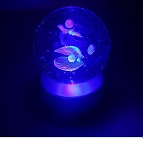 Resim Kristal Cam Küre Işıklı 