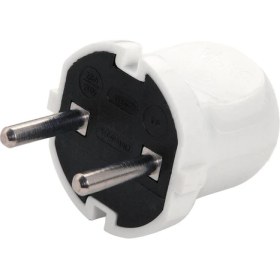 Resim Viko Mimoza 2,5 A Erkek Fiş Beyaz 