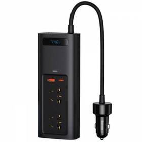 Resim Baseus 150W Power Inverter Ac 220V Araç Içi Çakmaklık Çevirici Ar 
