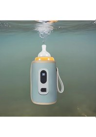 Resim Willowhaven Mavi 4 Mevsim Evrensel Usb Şişe Isıtıcı - Taşınabilir, Çok Fonksiyonlu, Tüm Şişeler İçin 