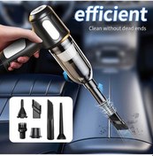 Resim Fochsia Black Araç Oto Elektrikli Süpürgesi Yüksek Güçlü Emiş Kuru Islak 12v Kompakt Mini 