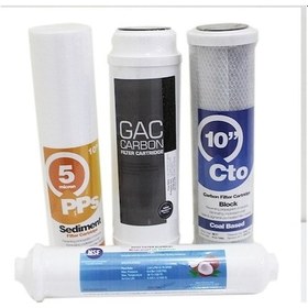 Resim Ecoplus Su Arıtma Cihazı 4'lü Filtre Seti 