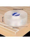 Resim Xuweiwei 2mm X 78.74inch Şeffaf Pvc Masa Kenar Koruyucu Bant - Kendinden Yapışkanlı Yumuşak Köşe Emniyet Şeridi 