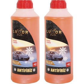 Resim Luxor Kimya -42' Organik Turuncu Antifiriz 1.5 Litre (2'li) 