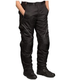 Resim Tex 1095 Yandan Fermuarlı Motosiklet Pantolonu 64867 Siyah 
