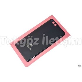 Resim Tkgz Xiaomi Mi Note 3 Arka Kapak Batarya Pil Kapağı Cam Siyah 