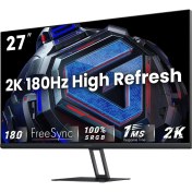 Resim Xiaomi 2k LCD Monitör G27Qİ Eu 1 Ms Ful Hd 180 Hz 2560 x 1440 LCD Monitör 