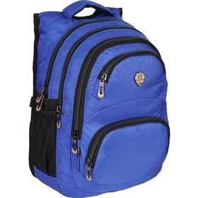 Resim Relaxion 2226 Sax Mavi Su Geçirmez Astarlı Kumaş Sırt Çantası 