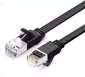 Resim Ugreen Cat6 Flat Pure Copper Metal Konnektör UTP Ethernet Kablosu 3 Metre 