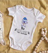Resim Bitmeyenkartus Bk Kids Işıltılı Hayatı Ben Seçmedim Tasarımlı Bebek Body Zıbın - 