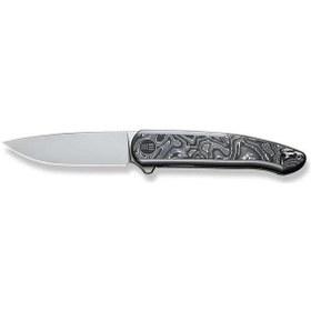 Resim We Knife Smooth Sentinel Cf Titanium Aluminum Foil Çakı Gri - Siyah 