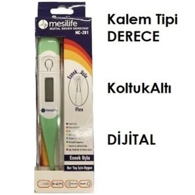 Resim Mesilife MC102 Dijital Kalem Koltukaltı Ateş Ölçer 