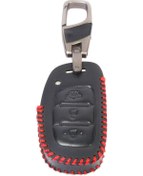 Resim Hyundai Uyumlu Tuscon, Ix25, Ix35, Elentra, Anahtar Kılıfı 