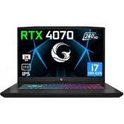 Resim Game Garaj Slayer3 QHD 10XL-4070 C2 i7-13700H 32 GB 1 TB SSD 8 GB RTX4070 17.3"Dos Dizüstü Bilgisayar 