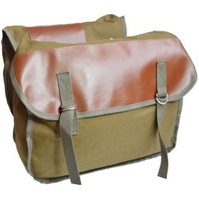 Resim Jokmae Asker Yeşili Çift Taraflı Kanvas Arka Koltuk Heybe Bagaj Çantası Haki 