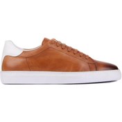 Resim Shoetyle - Taba Deri Bağcıklı Erkek Günlük Ayakkabı 250-103-720-taba Taba 