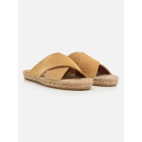 Resim Su Espadril Kimela Koyu Kum Kadın Espadril Terlik 